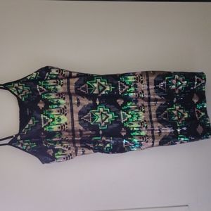 Torrid sequin spaghetti strap dress